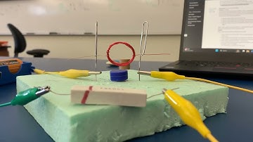 PHY 202 Lab 8 MatthewCarlson Simple Electric Motor 3 Ohm Resistor
