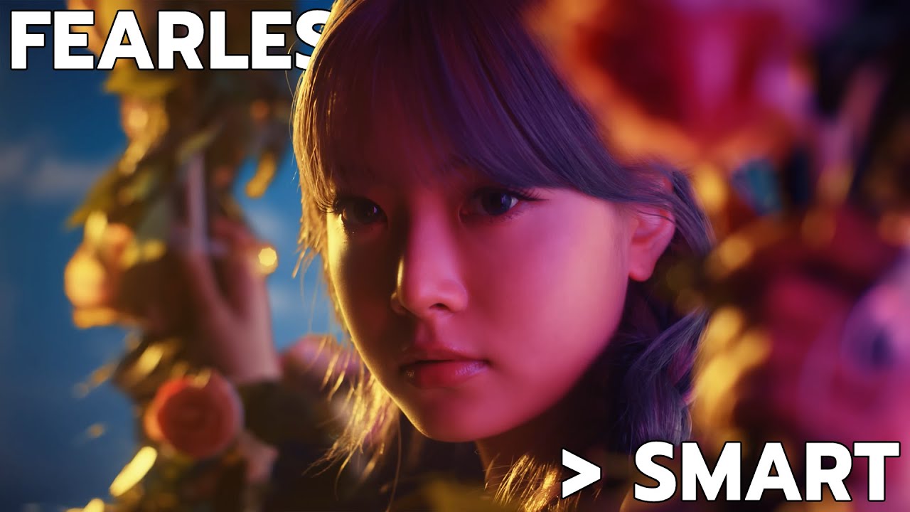 LE SSERAFIM MVs, but every time they say the title the song changes