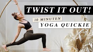 10 Minuten Yoga Quickie Dein Energiekick Mit Soforteffekt Drehungen Körpermitte