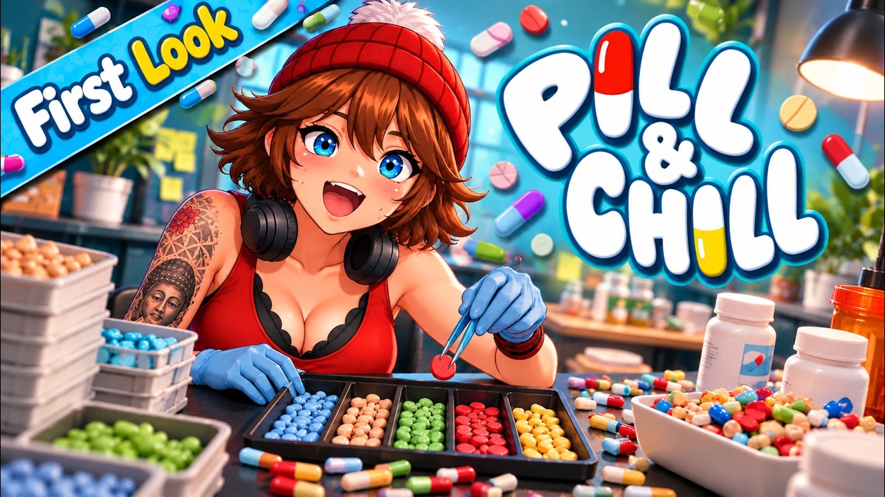 Pill & Chill | The Most Satisfying Game I’ve Ever Played 💊✨