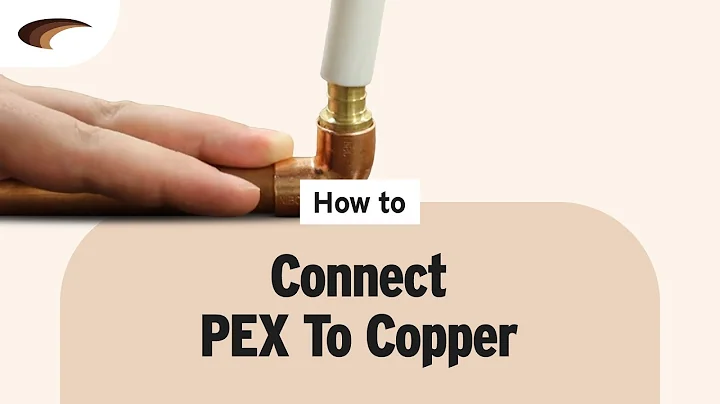 Connecting PEX Tubing to Copper Pipe