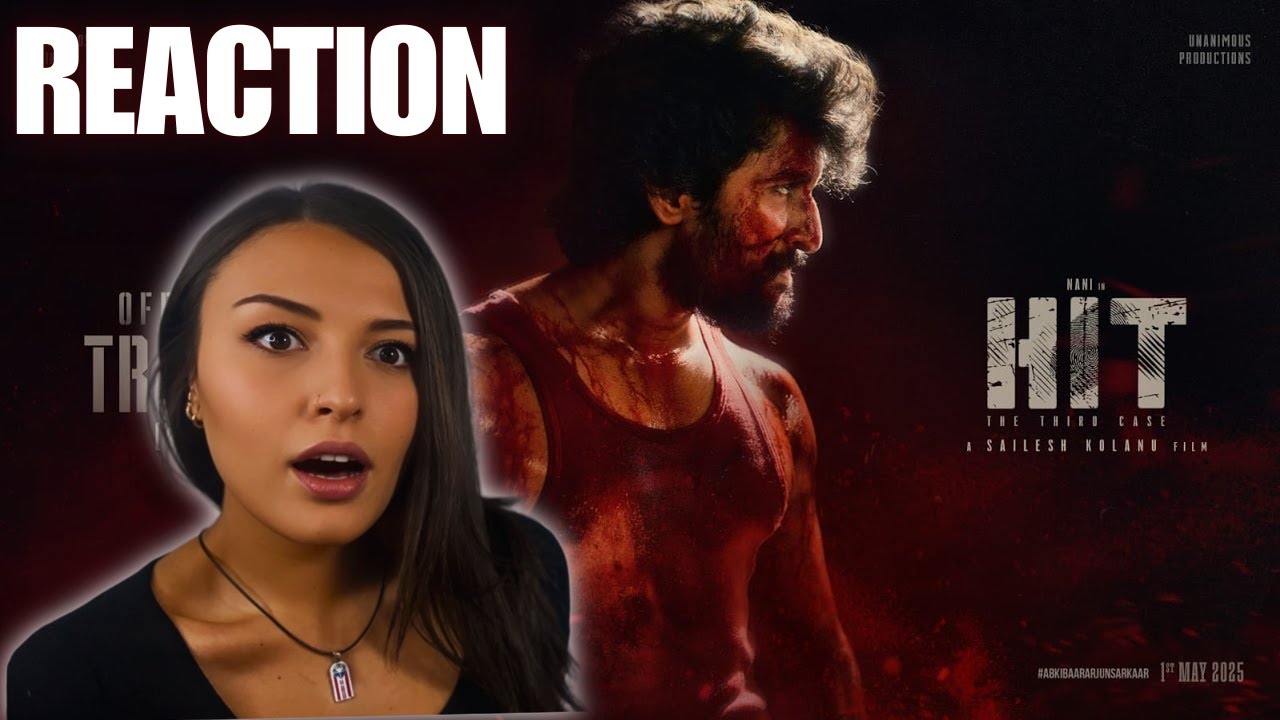 ХИТ 3 — Официальный трейлер на ТЕЛУГУ Реакция | Нани | Саилеш Колану | Шриниди Шетти