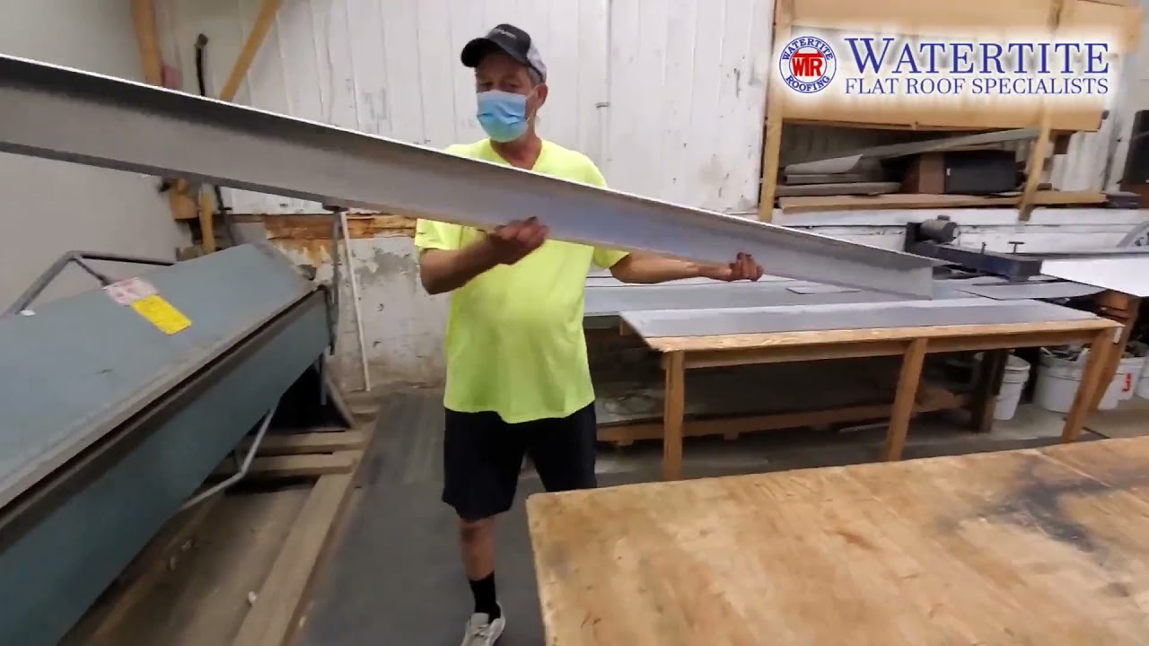 How Its Made: Flat Roof PVC Drip Edge Flashings