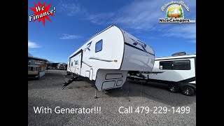 WHAT A BEAST! Very unique toy hauler 5th wheel. NiceCampers.com by NiceCampers . com 113 views 3 months ago 7 minutes, 54 seconds