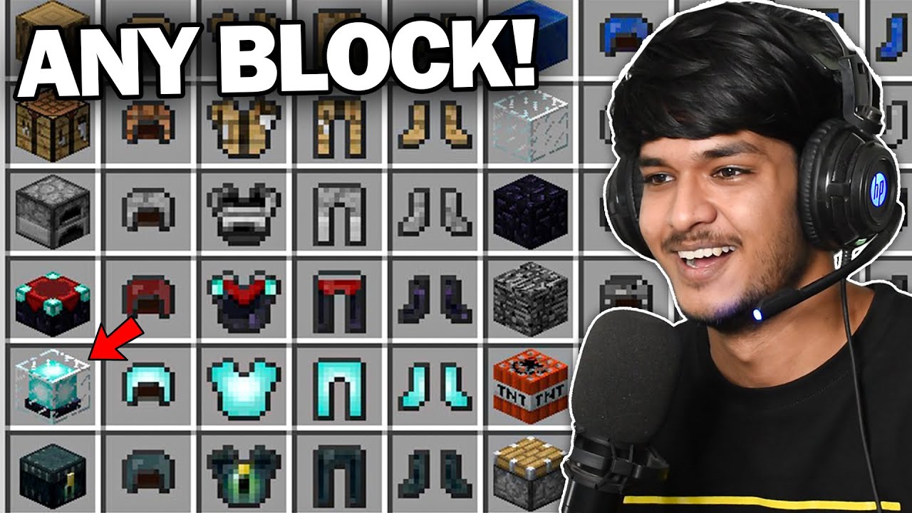 Minecraft But We Can Make Armor From Any Block (CRAZY)