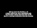 Boondox - Cold Day In Hell - Lyrics