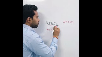Oxidation number of Mn in KMnO4  #shorts #youtubeshorts #neet