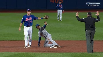 WS2015 Gm5: Dyson steals second base in the 12th
