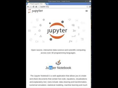 Python now with Jupyter