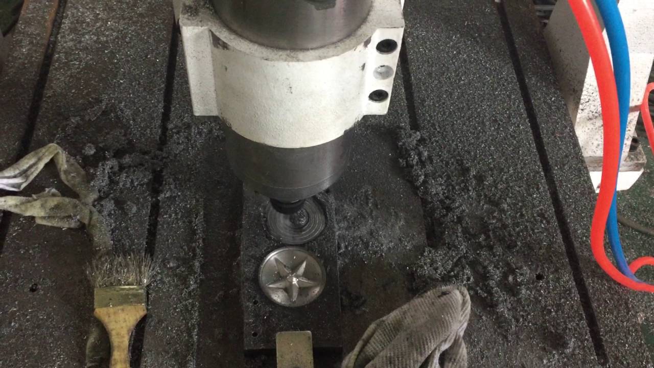 3kw spindle cutting metal YouTube