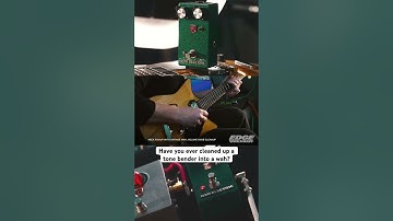 Have you ever cleaned up a tone bender into a wah? // #wahpedal #fuzzpedal #vintagepedals