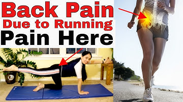 Low back and Hip Pain due to Running Pilates Yoga Routine for Runners