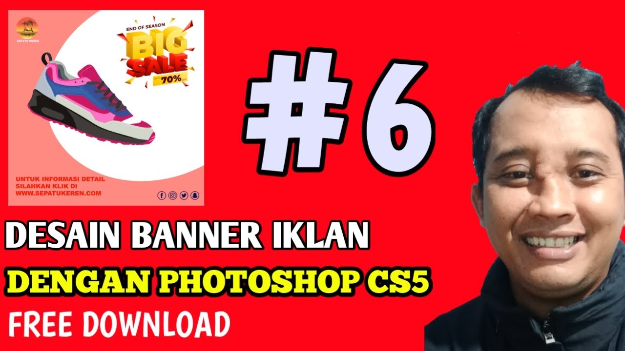  Desain  Banner  Iklan Di Photoshop  cs5 YouTube