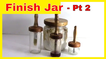 Turn a Finish Jar Lid  for Woodturners – Part 2