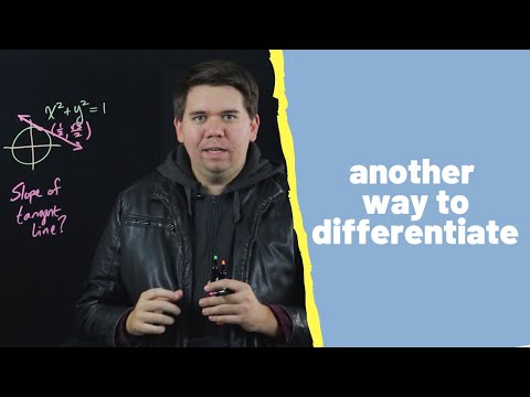 Lit Calculus 34: Intro to Implicit Differentiation