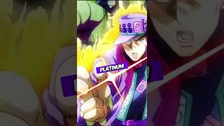 Why Does Jotaro Barely Use Star Platinum in Part 4? #jojo #jojosbizzareadventure