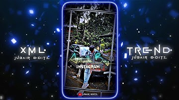 JINDAGI MEIN STYLE KI KABHI KAM NAHIN HOGI 😈💯 ||  ATTITUDE XML FILE 💥🎬 || #xml_file #alight_motion