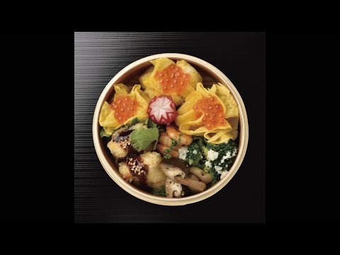 1 minute BENTO / 1分弁当 Chakin-Sushi Bento / 茶巾寿司弁当