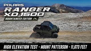Polaris RANGER XD 1500 Mountaineer Edition Review | High Elevation Test to 11,673 Feet