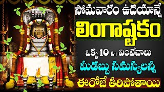 LIVE: సోమవారం ఉదయం లింగాష్టకం వింటే మీ కష్టాలన్నీ తీరి కోటీశ్వరులవుతారు | Lingashtakam Telugu