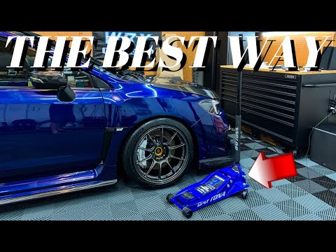 The Best Way To Jack Up A Subaru STI