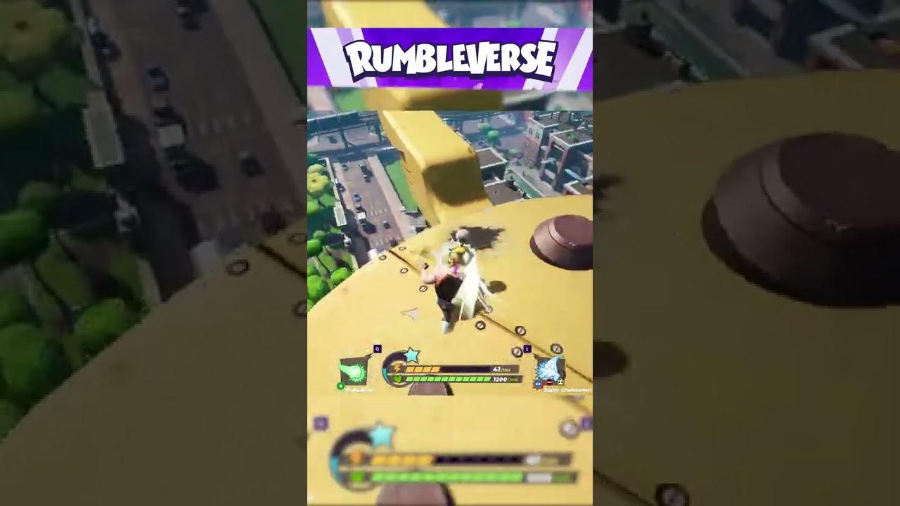 Chokeslam with Punch in Rumbleverse Rumbleverse rumbleverse shorts