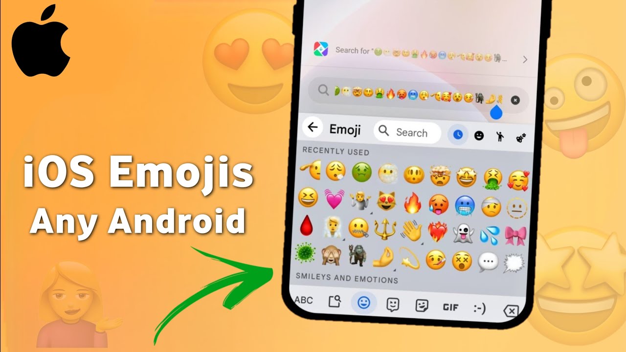 iPhone New Emoji on Android ๐ iOS Emoji on Every Android ! - YouTube