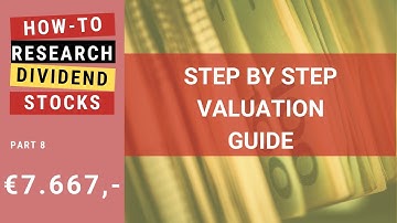 How-to value a stock Gordon Growth Model (walkthrough with real example). Ep.13