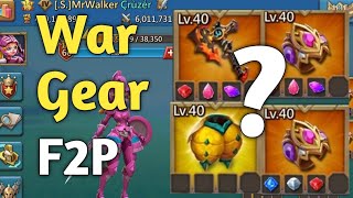 War Gear Best For Solo & Rally Trap - Lordsmobile