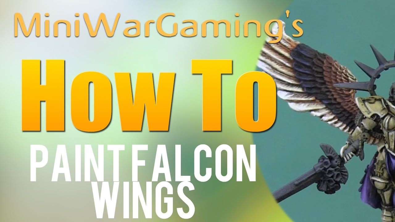 How To: Paint Falcon Wings