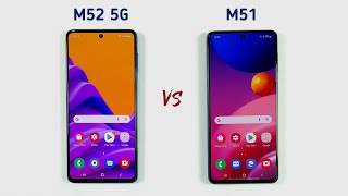 Samsung M52 5G vs Samsung M51 | SPEED TEST