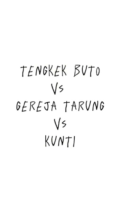 masteran tengkek buto X gereja tarung X kunti