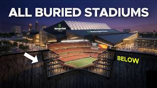 🇺🇸 8 UNDERGROUND Stadiums in the US! (New & Existing)