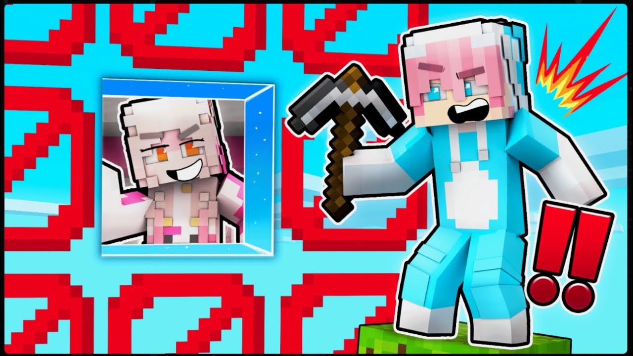 MOMON PRANK ATUN JADI TUHAN di SKYBLOCK MINECRAFT @BANGJBLOX 