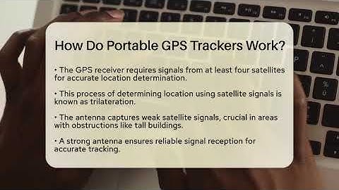 How Do Portable GPS Trackers Work? - Talking Tech Trends