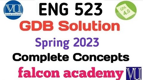 eng523 gdb solution 2023|eng 523 gdb solution 2023|eng 523 gdb solution spring 2023|eng523 gdb