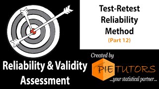 Test-Retest Reliability Method (Part 12 of the Course) | www.pietutors.com