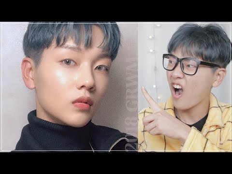 <strong>2019</strong> 내 &amp;quot;<strong>년</strong>&amp;quot;이다! 최애템으로 데일리 메이크업✨같이 준비해요! (feat. 파란 머리, 그레이 렌즈 메이크업)