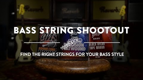 Bass Strings Shootout - Which Strings are Right For Your Bass?