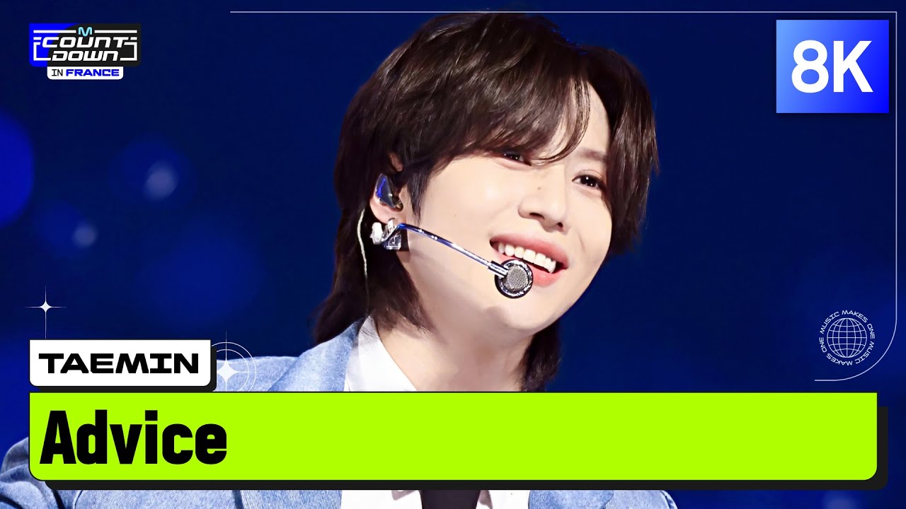 ⁣[8K] TAEMIN (태민) - Advice | MCOUNTDOWN IN FRANCE