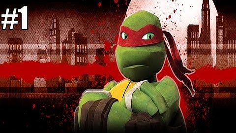 TMNT: Rooftop Run - Android Gameplay Walkthrough Part 1 - Raphael