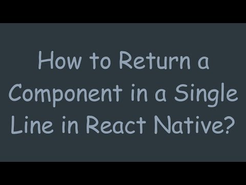 How to Return
