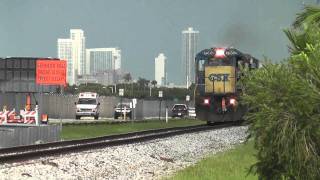 [HD] Lufthansa 463 switches runways and CSX O721 w/ Cool Crew Miami, FL 09.08.11
