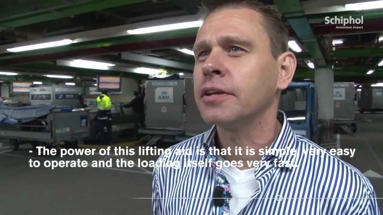 CLS Container Loading System at Schiphol Airport - Lifts All Airport ...
