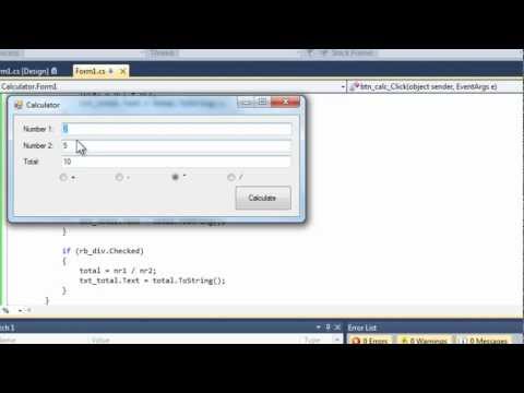 [WI] 024 - Basic Calculator [Part 2] (C#)