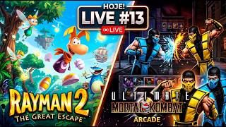#shorts RAYMAN 2 (PS1) / UMK3 AO VIVO