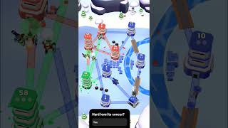 Level 16 Tower War Challenge 💣 Intense Upgrade Rush &amp; Victory! ⚔️#Shorts#slavafunk #TowerWarChalleng