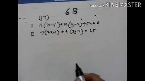 IX STD EX 6B  (17-19) SIMULTANEOUS EQUATIONS PART VII ICSE MATHS