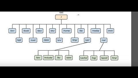 Linux Hierarchical File System