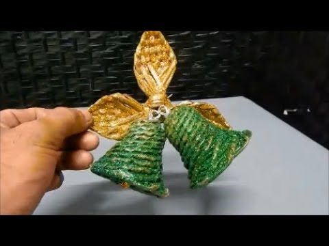 Christmas Bell: How to Make It #diy #christmas #natal